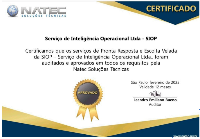 Certificado SIOP